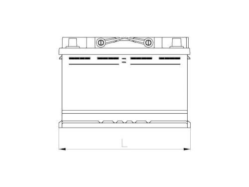 Autobaterie 12V 110Ah AUTOPART GALAXY SILVER 950A 353x175x190mm